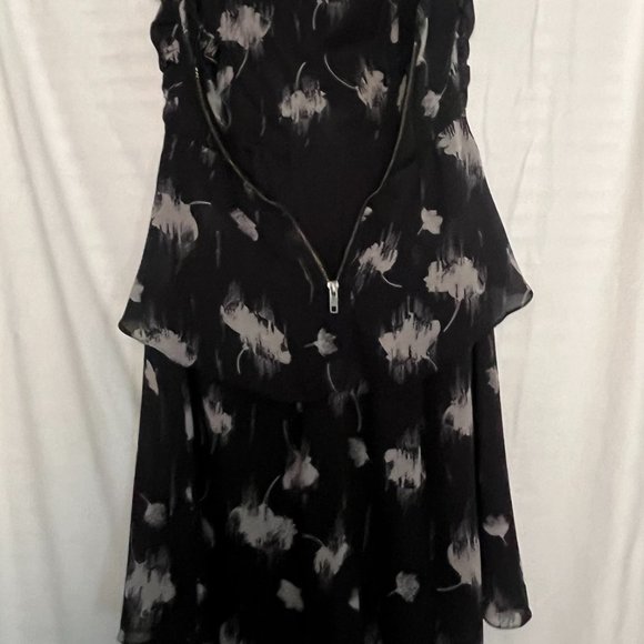 Akualani Strapless Black/Gray ‘Party’ Dress Size M* - Picture 6 of 8
